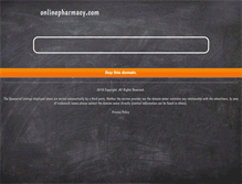 Tablet Screenshot of onlinepharmacy.com